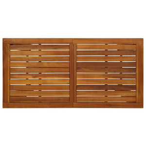 Bartisch Massivholz Akazie 120x60x105 cm