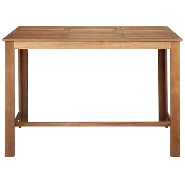 Bartisch Massivholz Akazie 150x70x105 cm