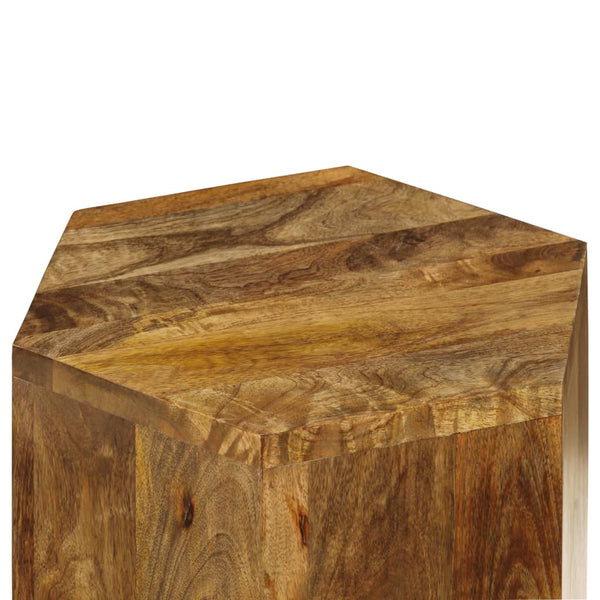 vidaXL Table basse, 3 pcs, Bois de manguier massif