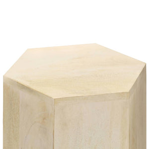 vidaXL Table basse, 3 pcs, Bois de manguier massif