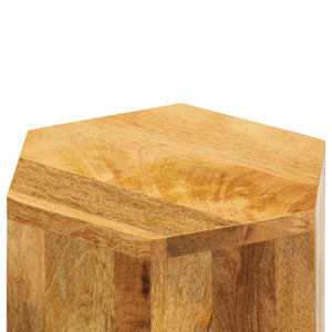 vidaXL Table basse, 3 pcs, Bois de manguier massif