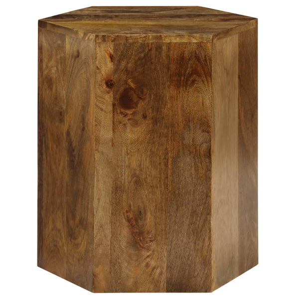vidaXL Table basse, 3 pcs, Bois de manguier massif