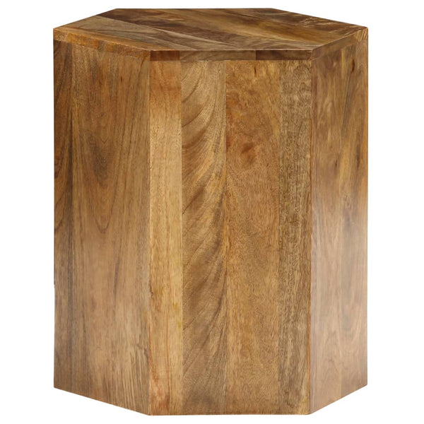 vidaXL Table basse, 3 pcs, Bois de manguier massif