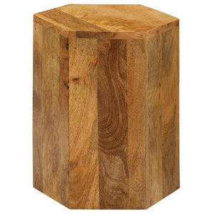 vidaXL Table basse, 3 pcs, Bois de manguier massif