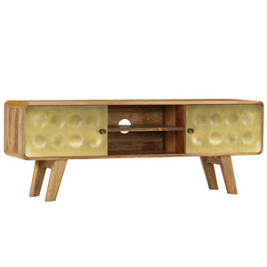 TV-Schrank Massivholz Mango 120x30x45 cm