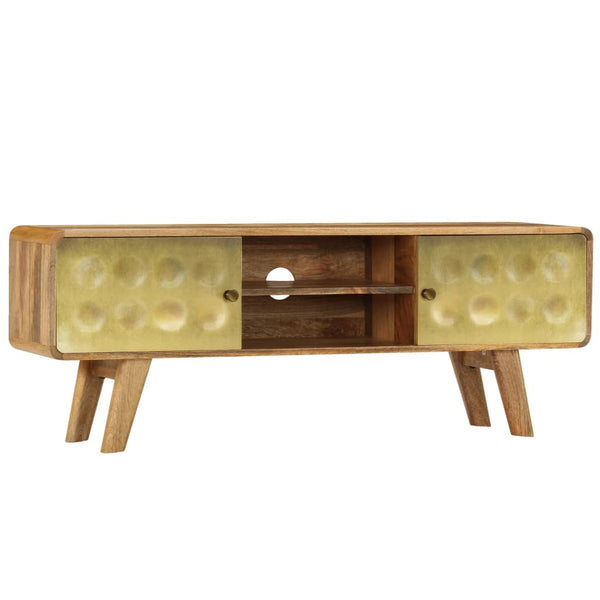 TV-Schrank Massivholz Mango 120x30x45 cm