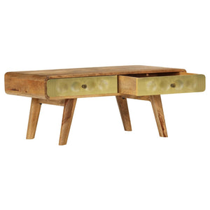 Couchtisch Massivholz Mango 90x50x40 cm