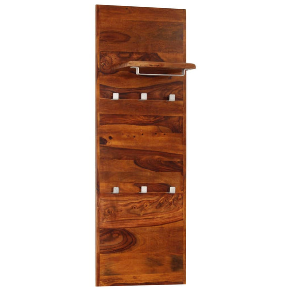 Wandgarderobe Massivholz Akazie 118×40 cm