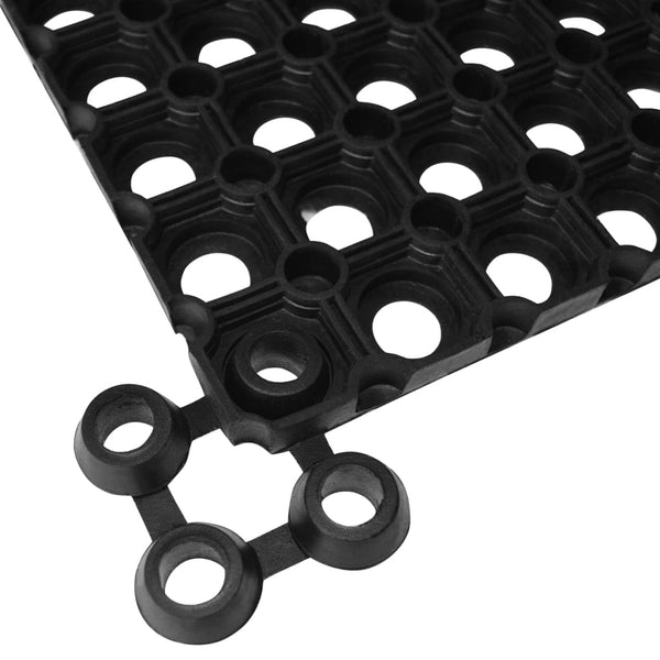 Tapis en caoutchouc à trous vidaXL 22 mm 80x120 cm