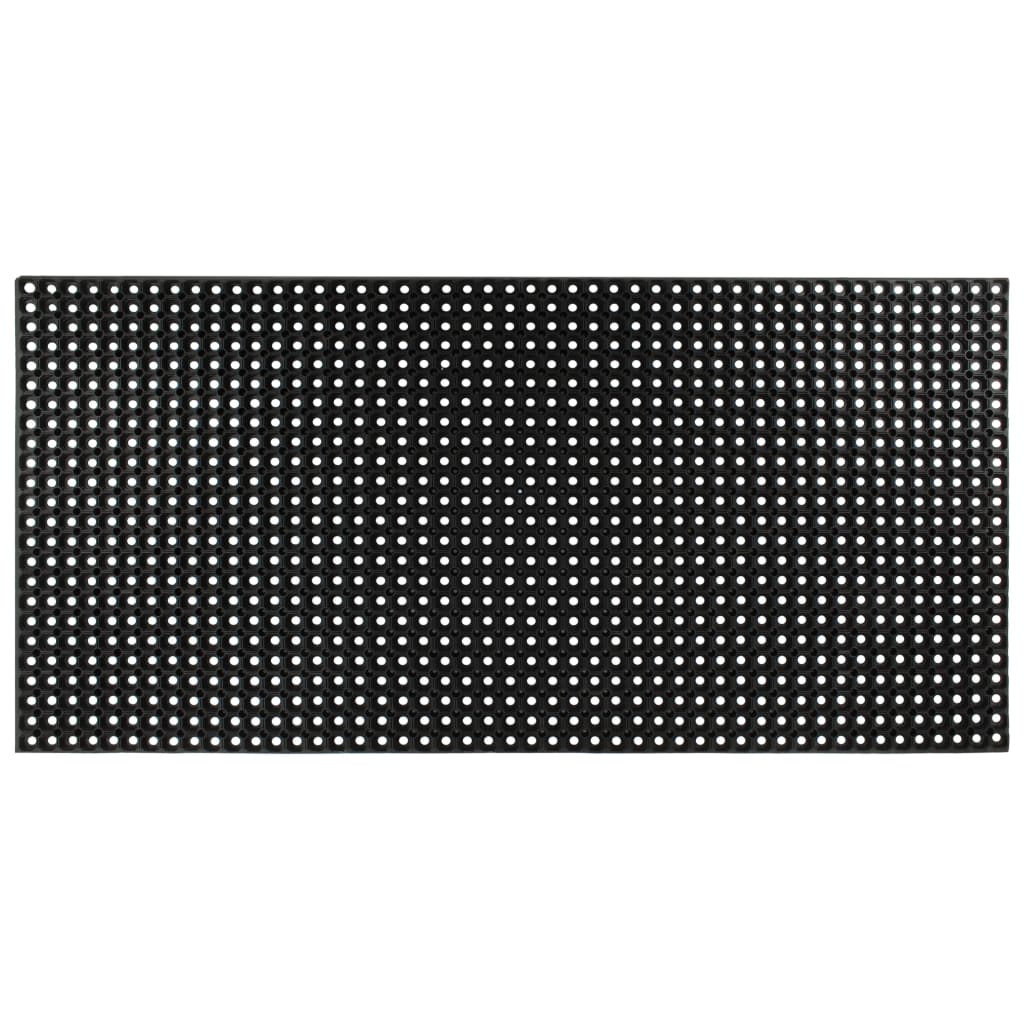 Tapis en caoutchouc à trous vidaXL 22 mm 100x150 cm