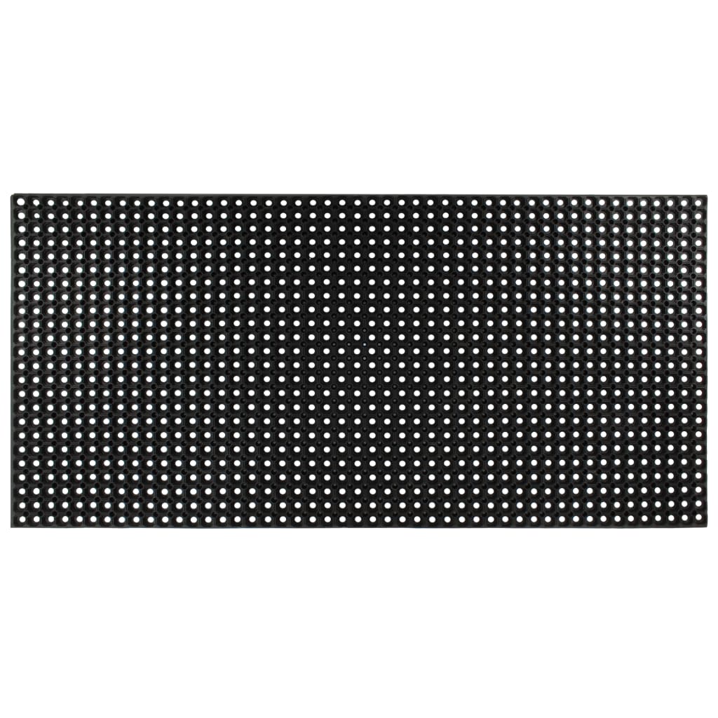 Tapis en caoutchouc à trous vidaXL 22 mm 100x200 cm