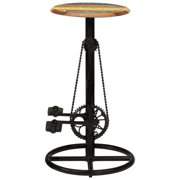 vidaXL Bar Stools 2 pcs Solid Reclaimed Wood