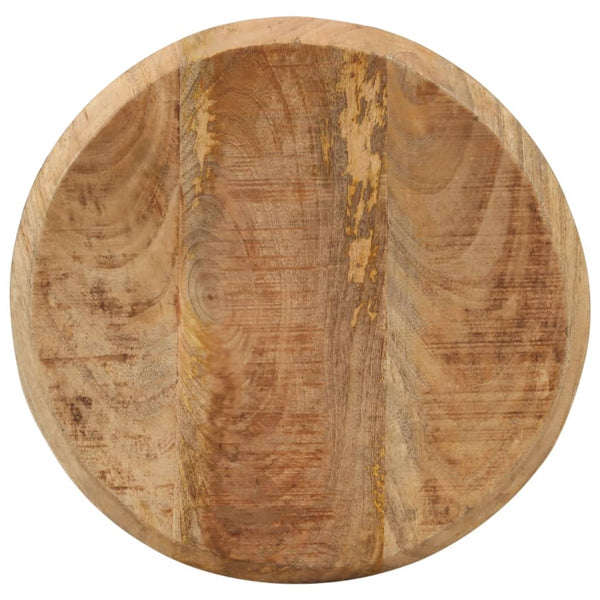 vidaXL Tabourets de bar 2 pcs Bois de manguier massif