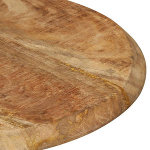 vidaXL Tabourets de bar 2 pcs Bois de manguier massif