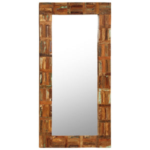 Wandspiegel Altholz Massiv 60x120 cm