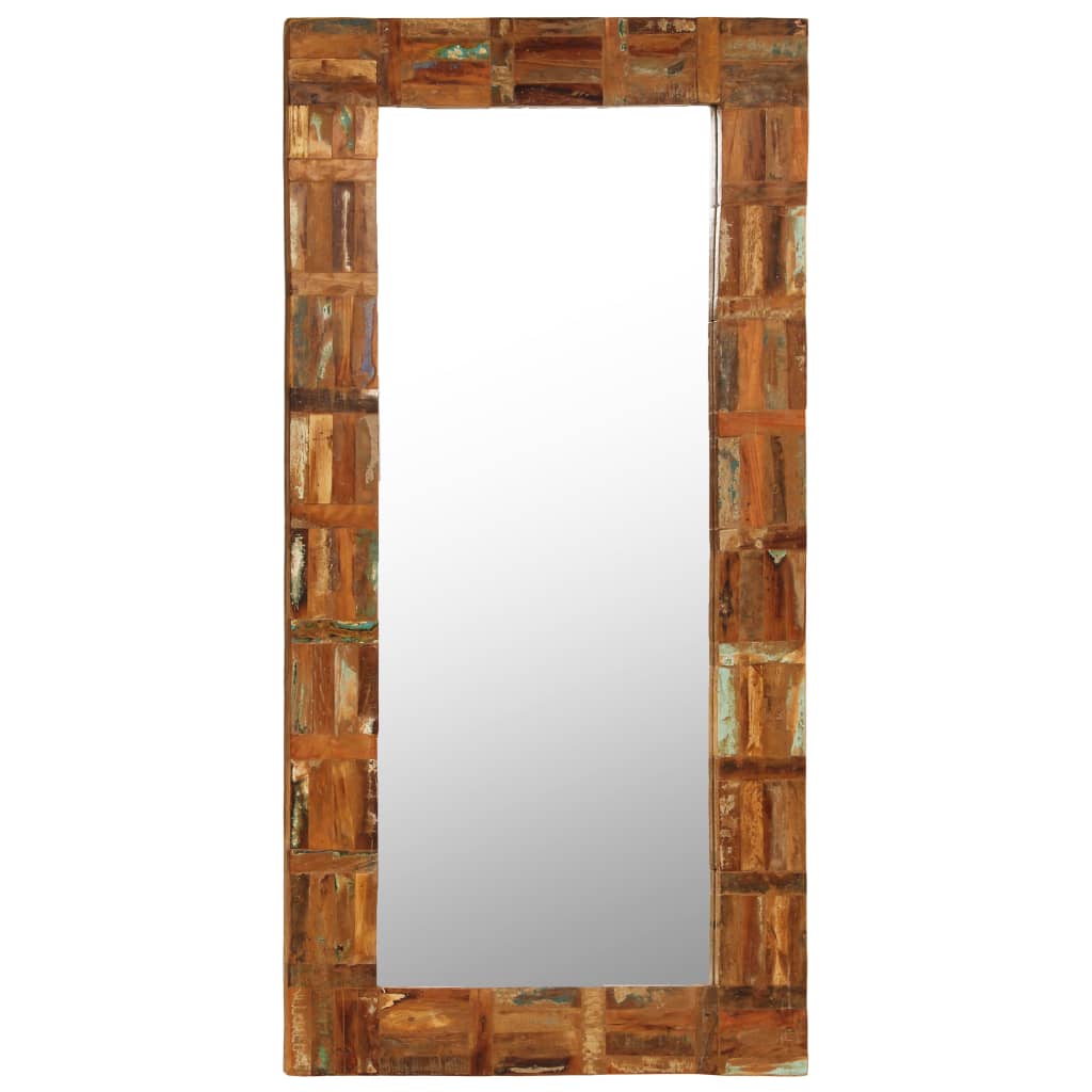 Wandspiegel Altholz Massiv 60x120 cm