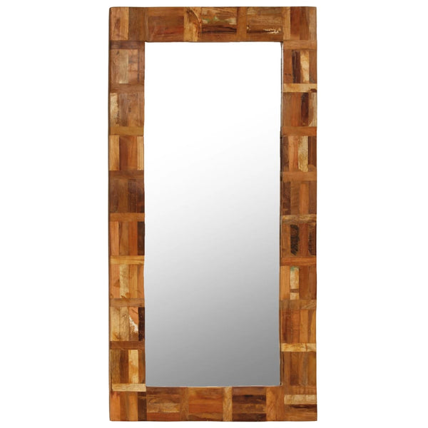 Wandspiegel Altholz Massiv 60x120 cm