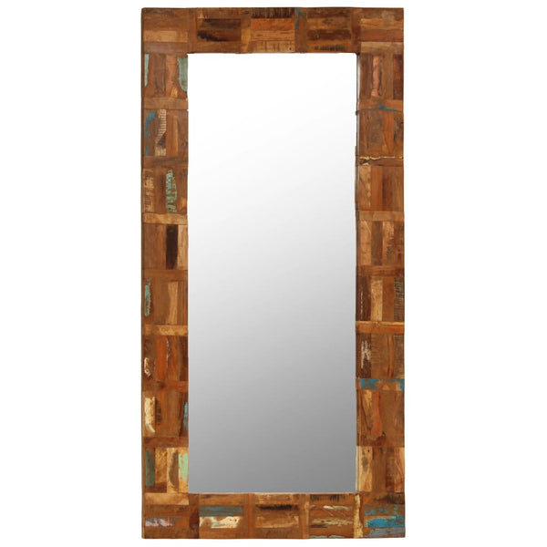 Wandspiegel Altholz Massiv 60x120 cm