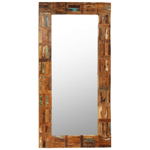 Wandspiegel Altholz Massiv 60x120 cm