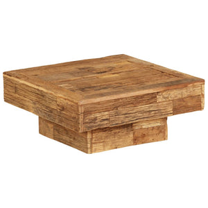 Couchtisch Altholz Massiv 70x70x30 cm