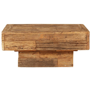 Couchtisch Altholz Massiv 70x70x30 cm