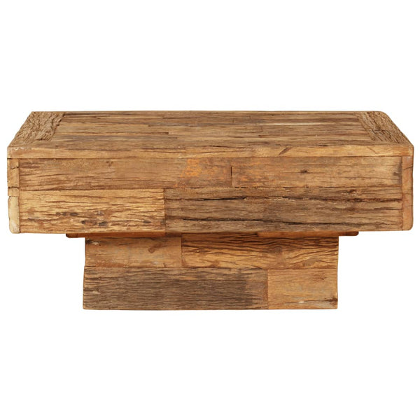 Couchtisch Altholz Massiv 70x70x30 cm