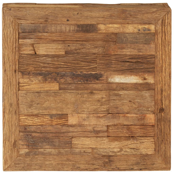 Couchtisch Altholz Massiv 70x70x30 cm