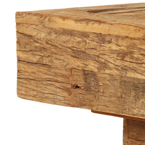 Couchtisch Altholz Massiv 70x70x30 cm