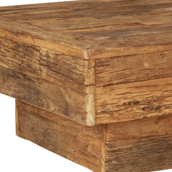 Couchtisch Altholz Massiv 70x70x30 cm