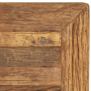 Couchtisch Altholz Massiv 70x70x30 cm