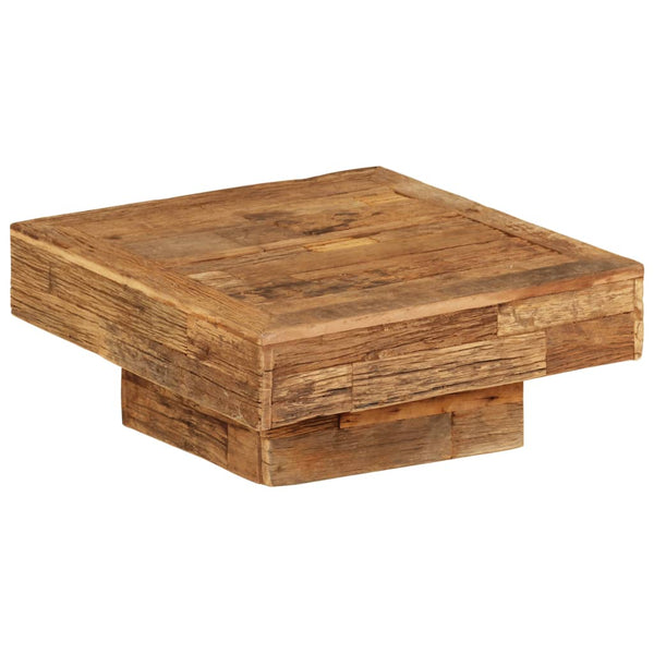 Couchtisch Altholz Massiv 70x70x30 cm