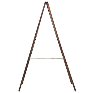 Tafel Kundenstopper Doppelseitig Zedernholz Freistehend 60×80cm
