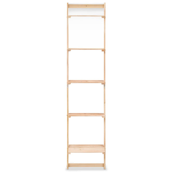 vidaXL Étagère échelle en bois de cèdre 41,5x30x176 cm