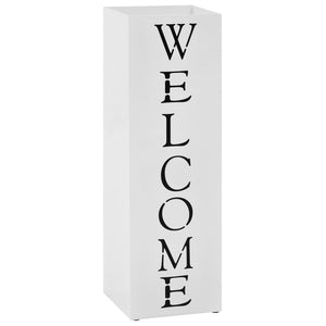 Regenschirmständer Welcome Stahl Weiß