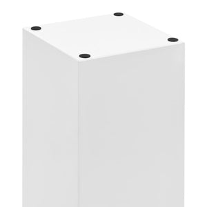 vidaXL Porte-parapluies design galets acier blanc