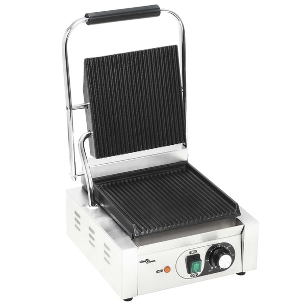 Gerillter Panini Grill Edelstahl 1800W