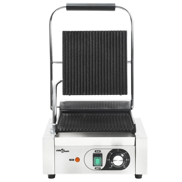 Gerillter Panini Grill Edelstahl 1800W