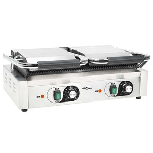 Doppelter gerillter Panini Grill 3600W