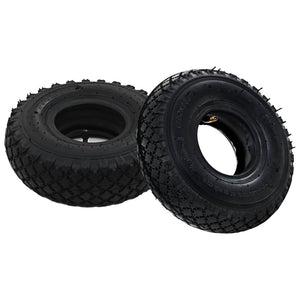 2 Reifen 2 Schläuche 3,00 - 4 260 x 85 für Sackkarren Gummi