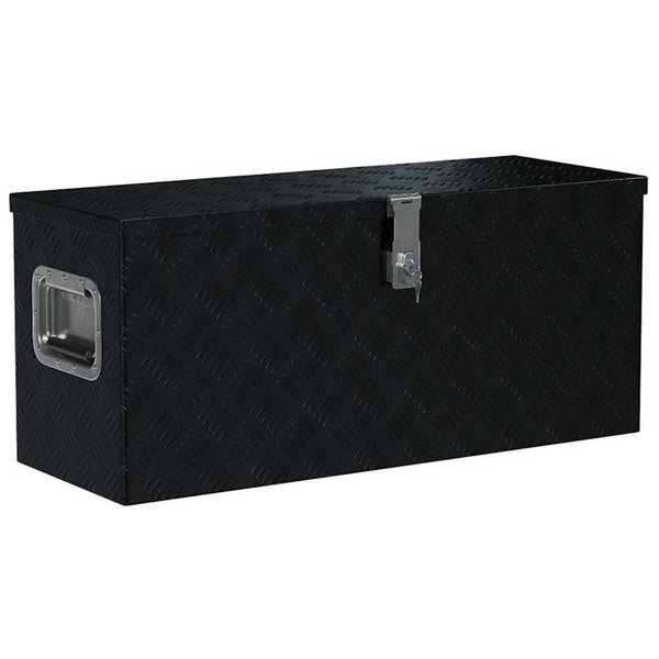 Aluminiumkiste 70×24×42 cm Trapezförmig Silbern