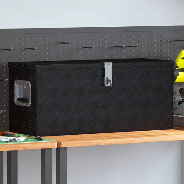 Aluminiumkiste 70×24×42 cm Trapezförmig Silbern