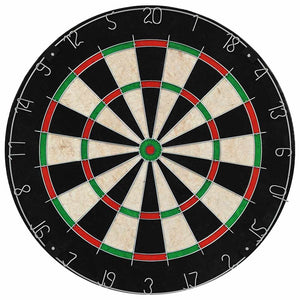 Sisal Dartboard Set mit Schrank & 6 Darts
