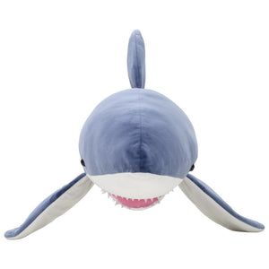 Weißer Hai Plüschtier, Blau-Weiß