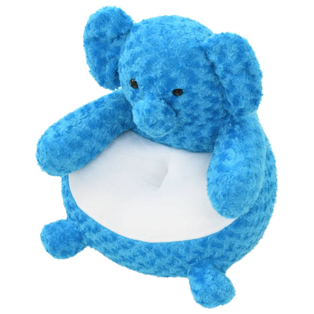 Blauer Elefant Plüschtier