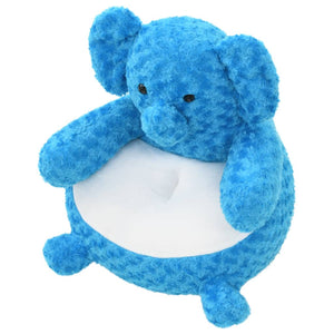 Blauer Elefant Plüschtier