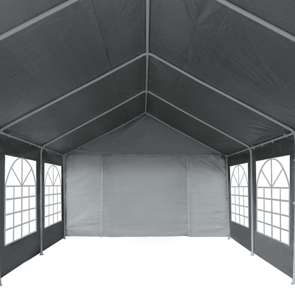 Partyzelt PE 4x8 m Grau