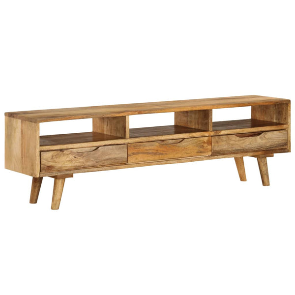 TV-Schrank Massivholz Mango 140x30x41 cm