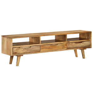 TV-Schrank Massivholz Mango 140x30x41 cm