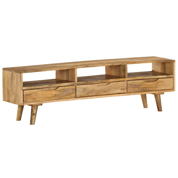 TV-Schrank Massivholz Mango 140x30x41 cm
