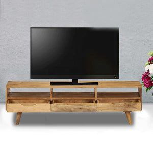 TV-Schrank Massivholz Mango 140x30x41 cm